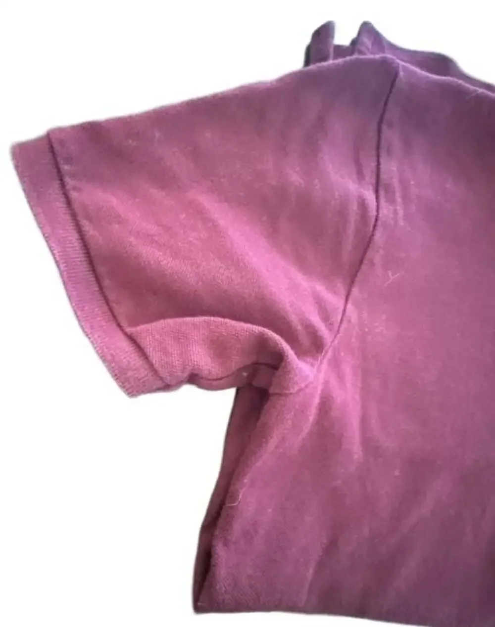 The Children's Place Boys Burgundy Short Sleeve Pique Polo Shirt